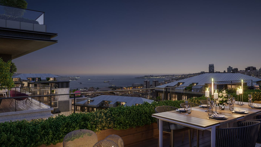 Апартаменты в современном жилом комплексе в центре Стамбула