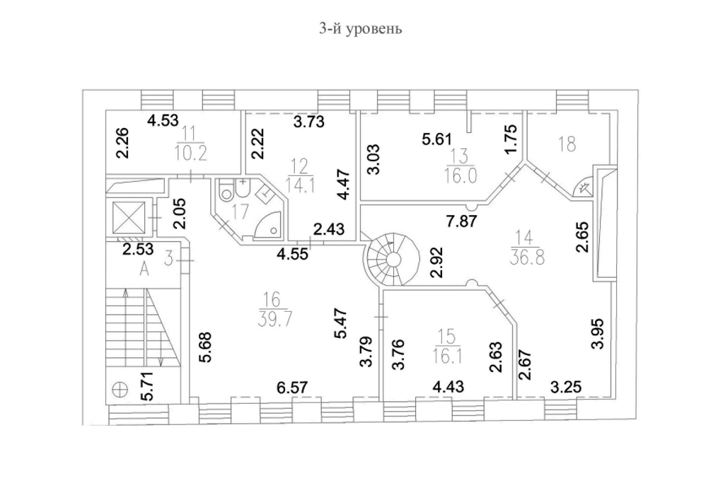 Трехуровневая резиденция премиум-класса на Цветном Бульваре
