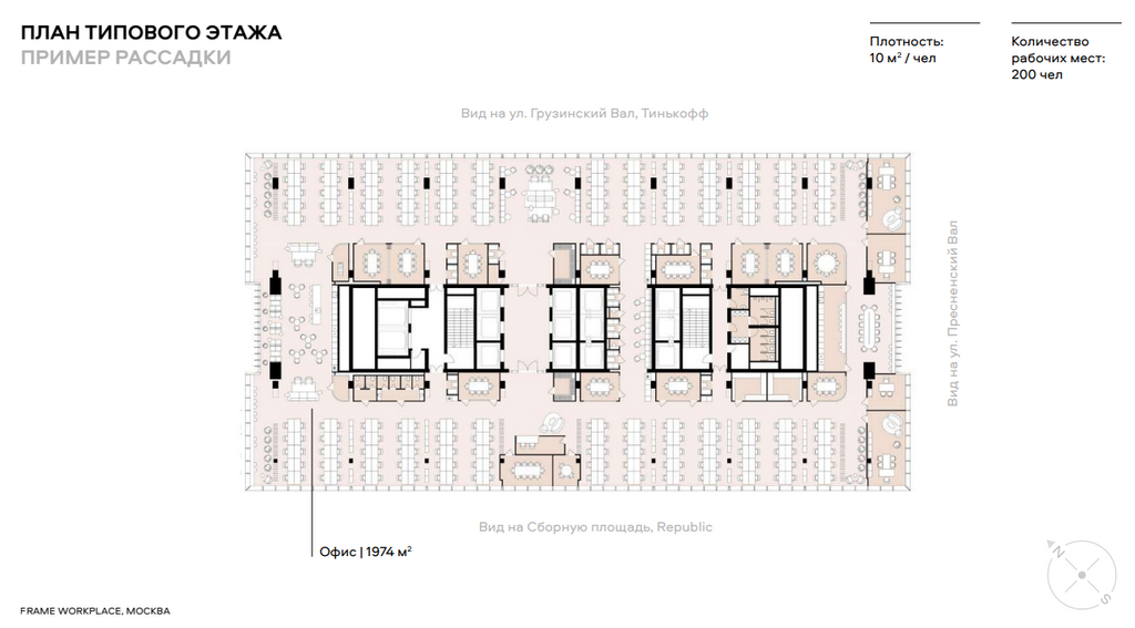 Продажа офисной  недвижимости (в составе  FRAME Workplace)
