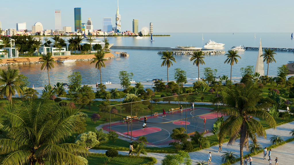 Современные апартаменты в Батуми