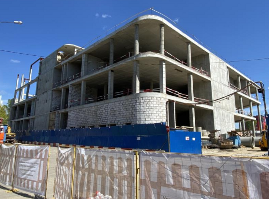 Земельный участок с объектом незавершённого строительства в Тёплом Стане