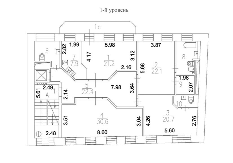 Квартира в историческом здании