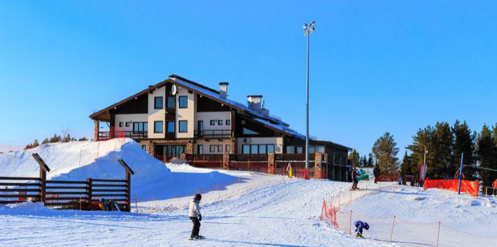 Горнолыжный курорт в районе Нечкино