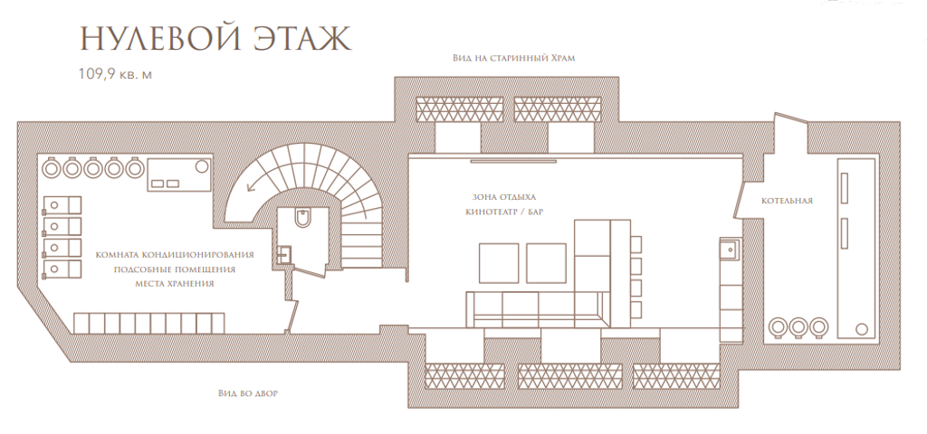 Особняк в районе Замоскворечье