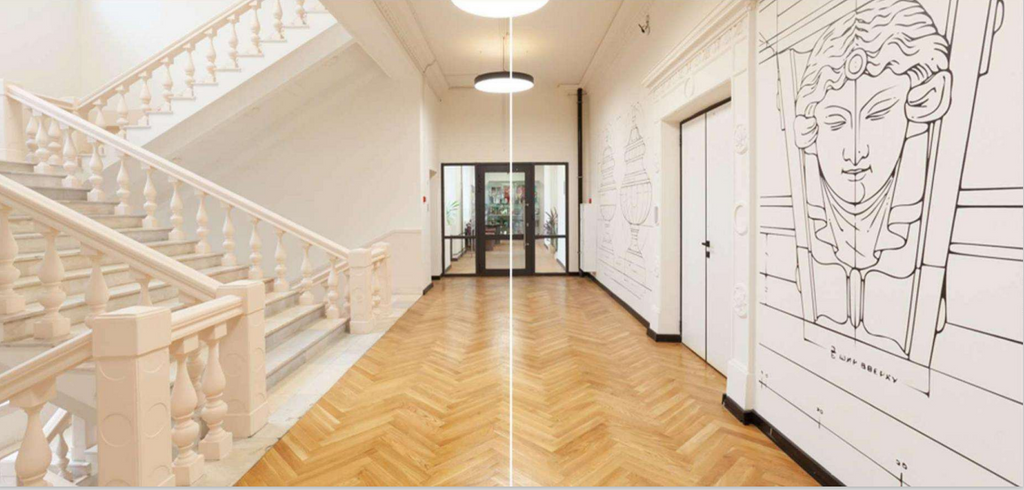 Историческое здание на Новорязанской