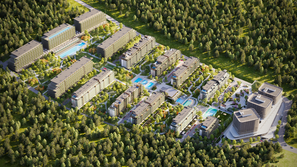 Резиденции в эко-комплексе в Тбилиси