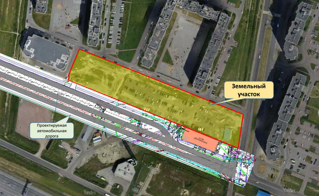 Перспективная локация для коммерческого развития в Санкт-Петербурге