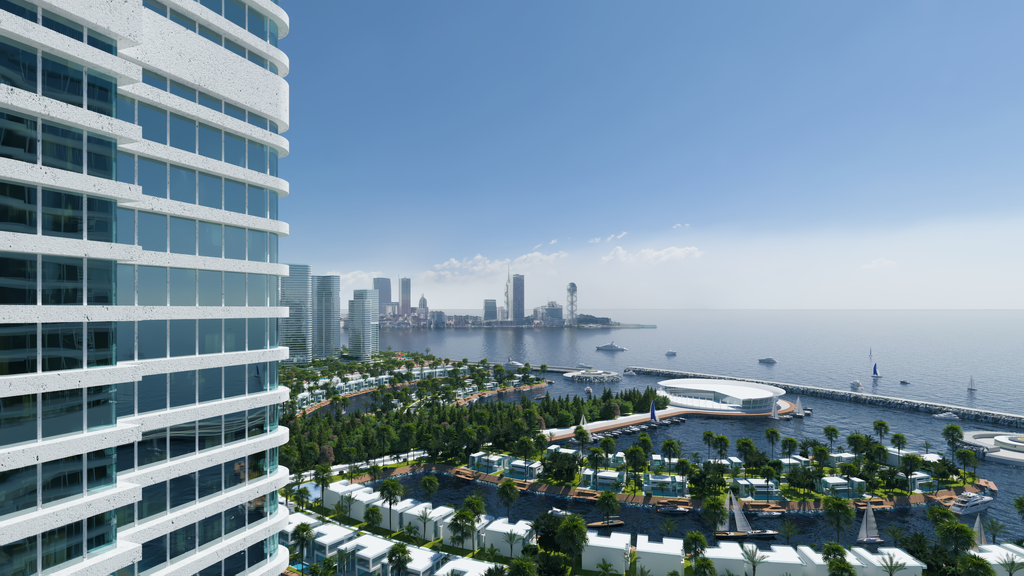 Современные апартаменты в Батуми