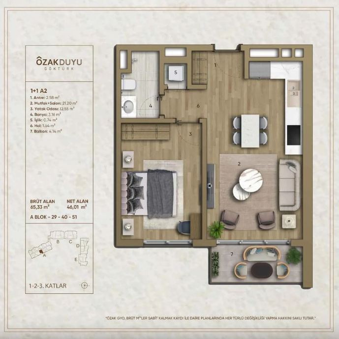 Апартаменты в новом жилом комплексе