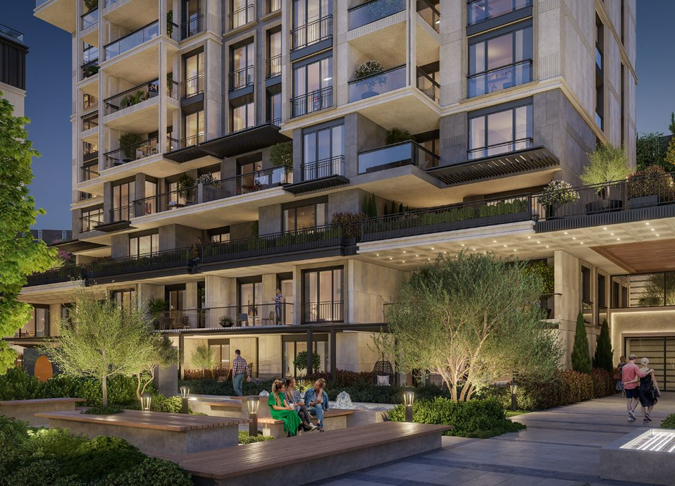 Апартаменты в современном жилом комплексе в центре Стамбула